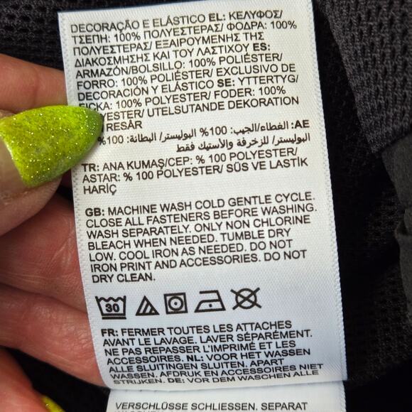 Timberland NWT Fleece Sherpa high neck full zip jacket Medium black - Picture 13 of 17